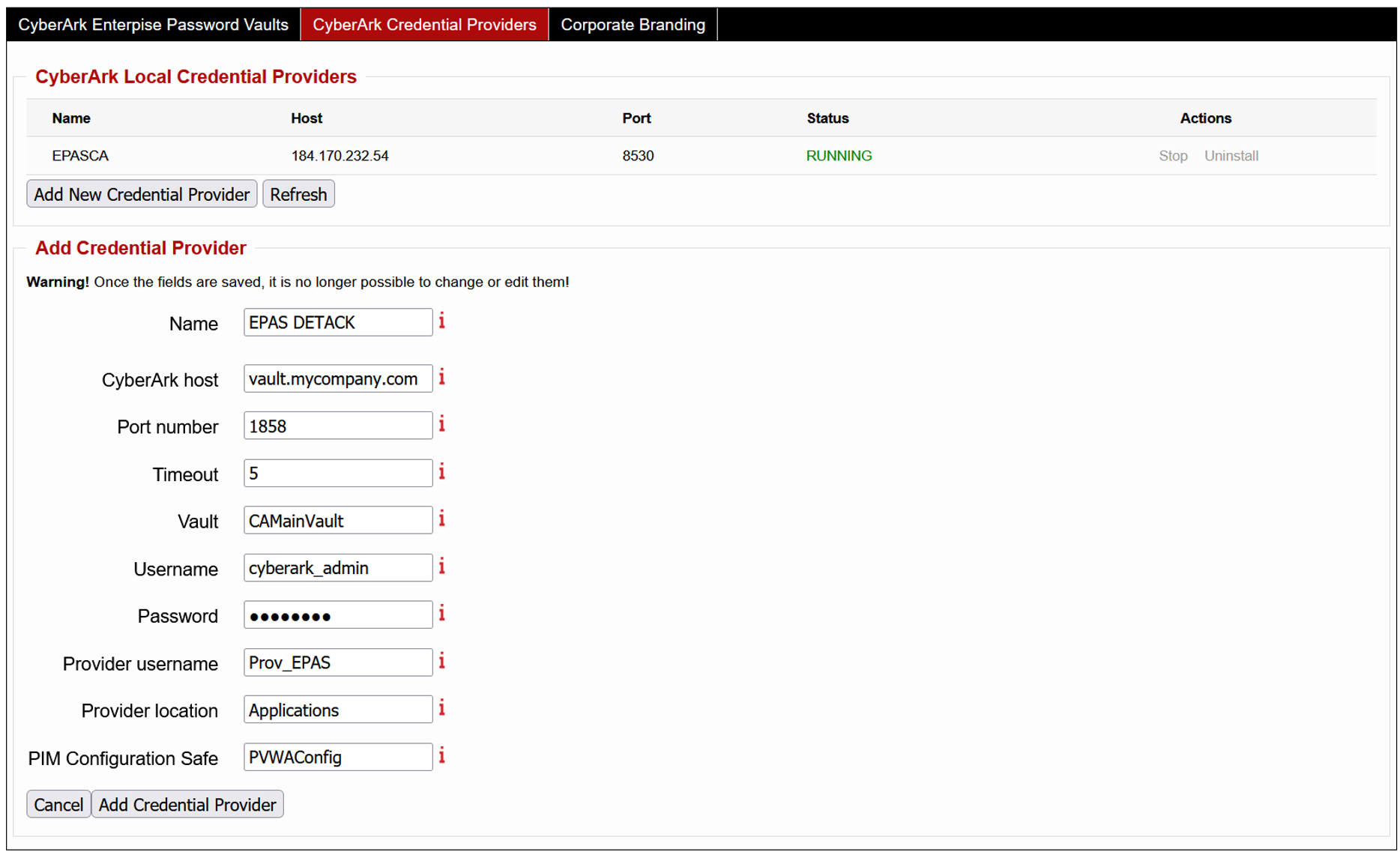 CyberArk: EPAS Local Credential Provider
