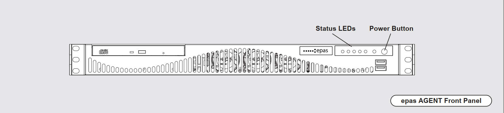EPAS AGENT Front Panel