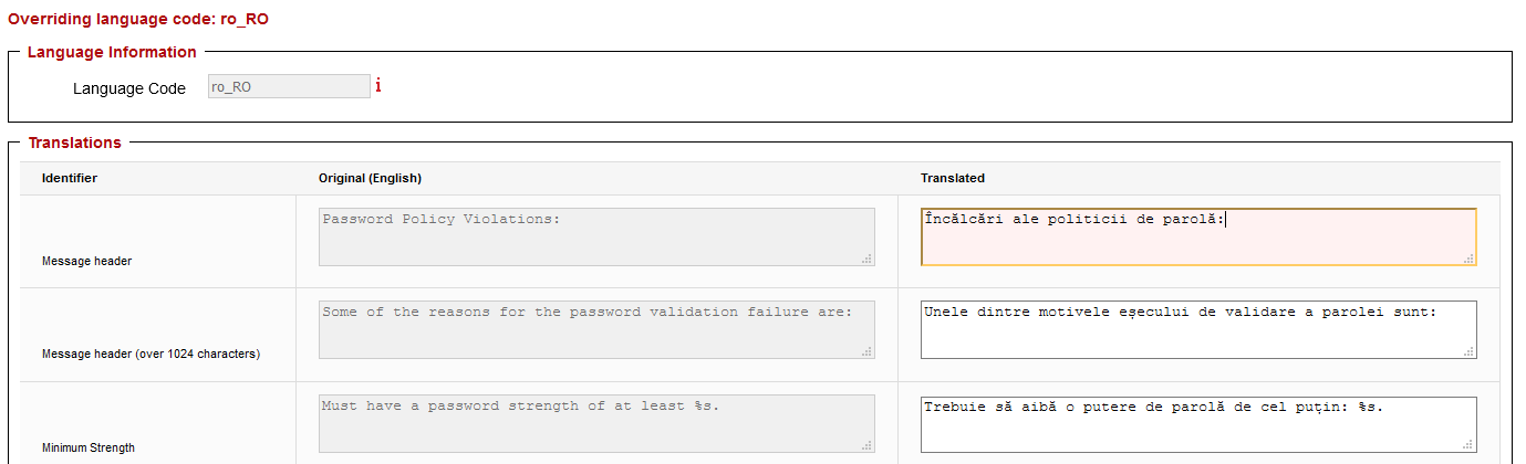 Translate page excerpt