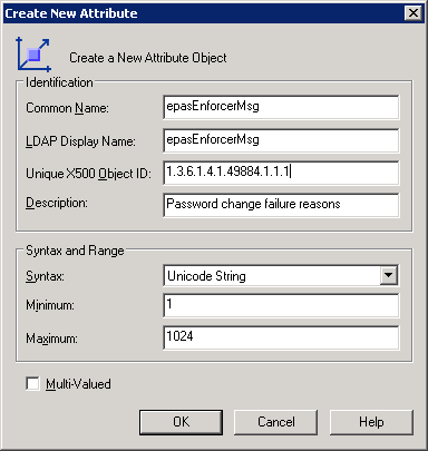 Create New Attribute